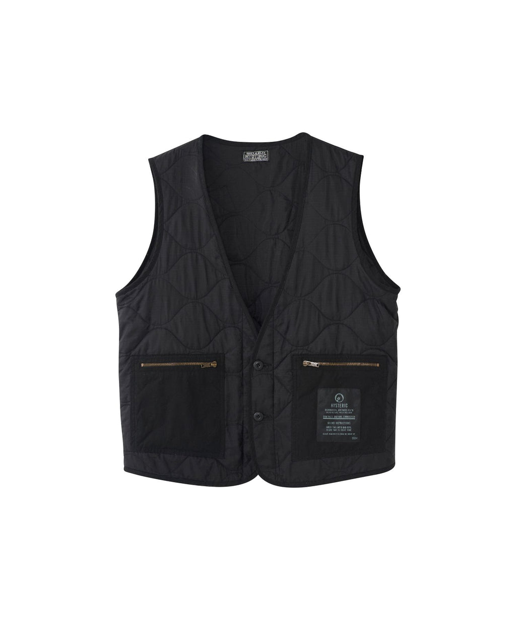 HYSTERIC REVOLUTION Quilted Vest