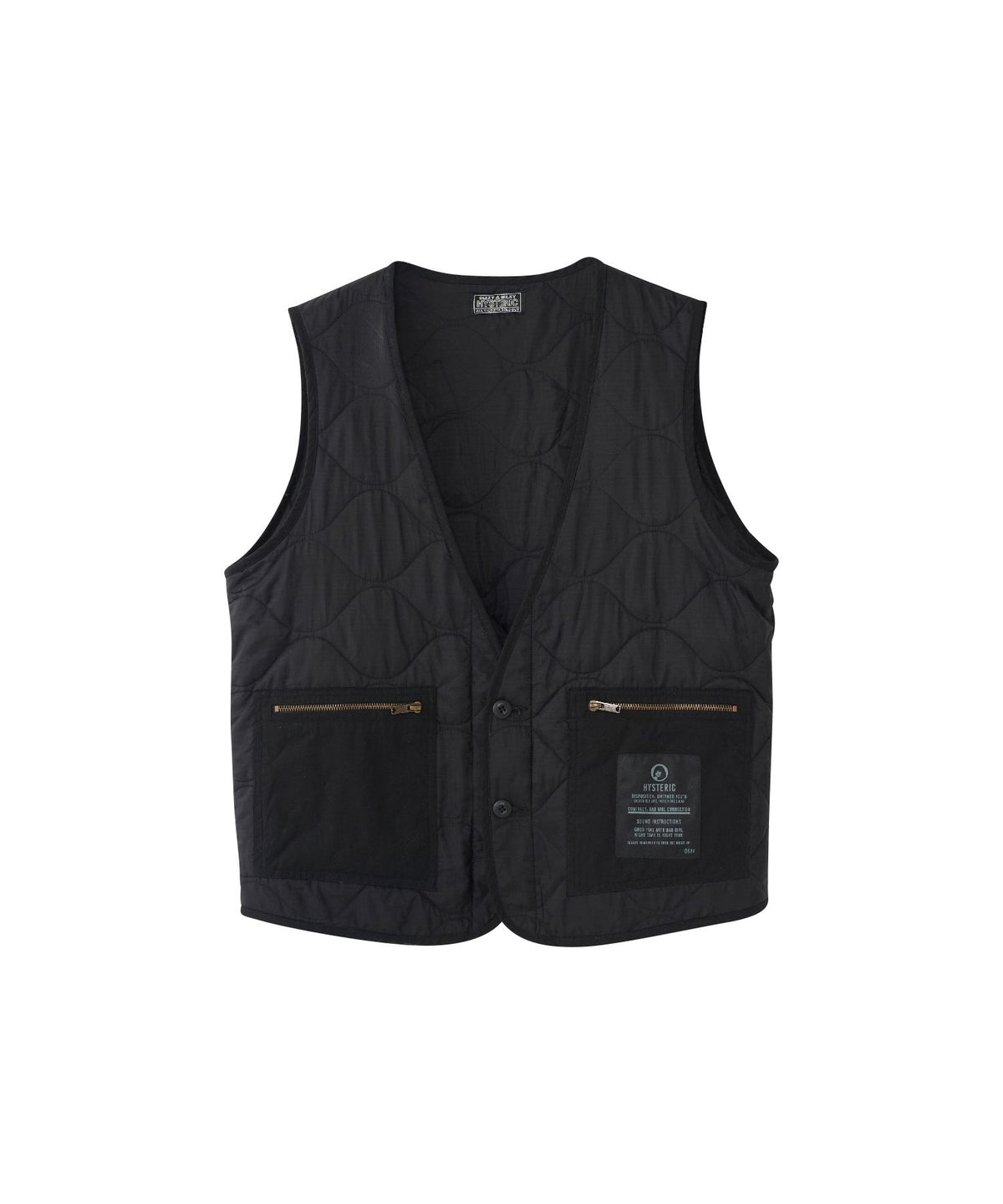 HYSTERIC REVOLUTION Quilted Vest