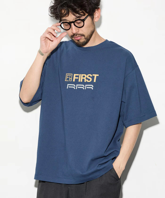 6 oz Front Logo Print Crew Neck T-Shirt / Print T-Shirt PRINT RRR
