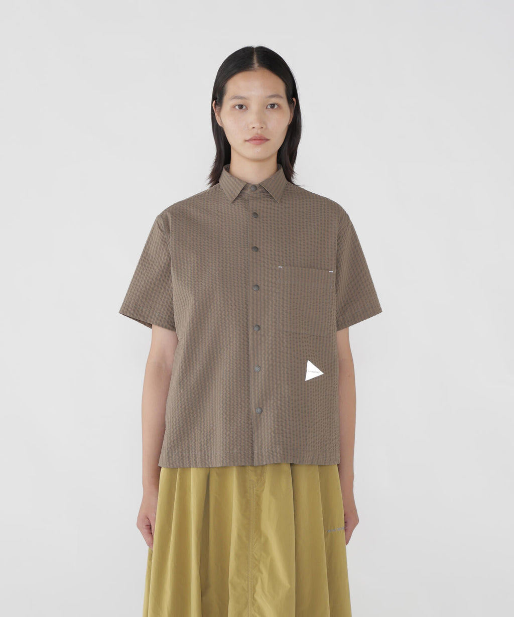 dry soft seersucker SS shirt