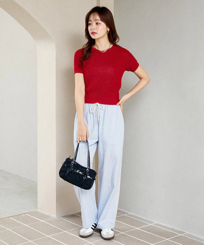 Compact Summer Knit with Purl Stitch - Limited Expansion