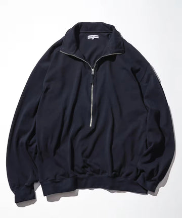 Heavy Weight Jersey 3/4-Zip Cadet Collar Shirt