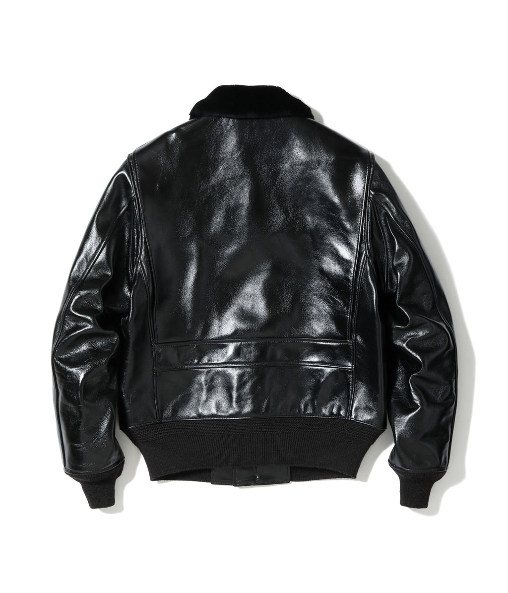 WILLIAM GIBSON COLLECTION Type BLACK AN-J-3A HORSEHIDE MODEL