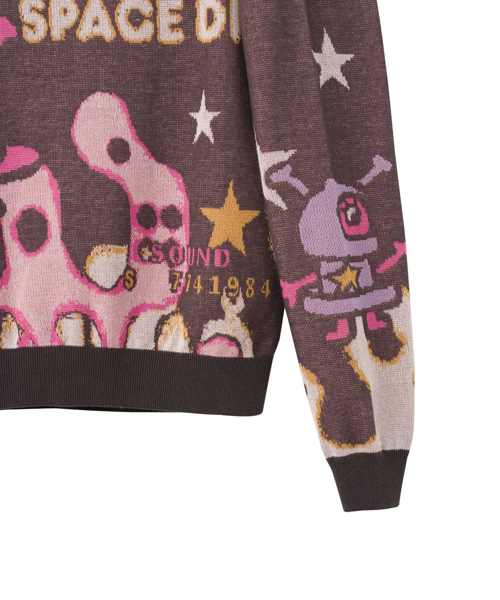 SPACE DISCO Jacquard Sweater