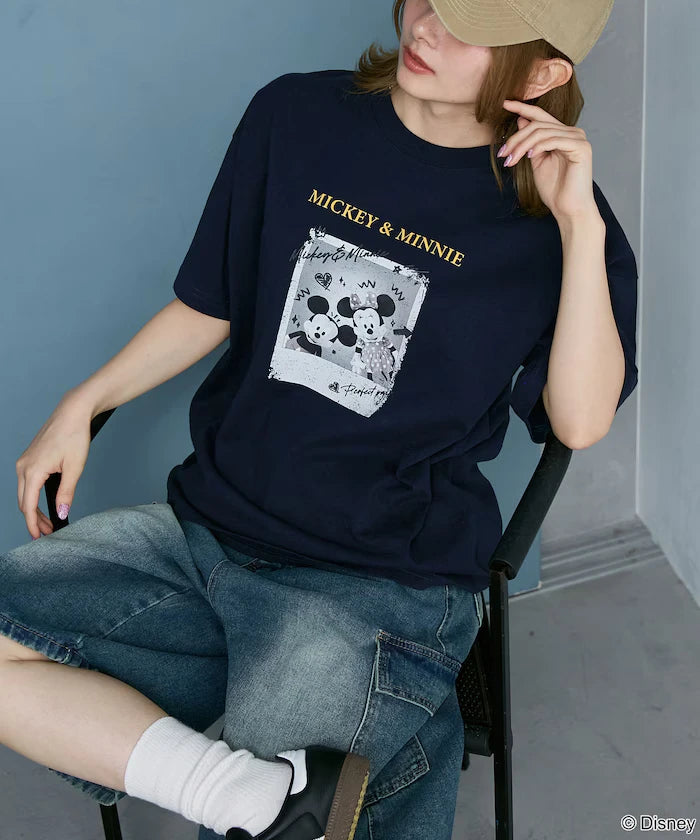 Minnie Mouse Graffiti Style Photo Art T-Shirt Limited Edition