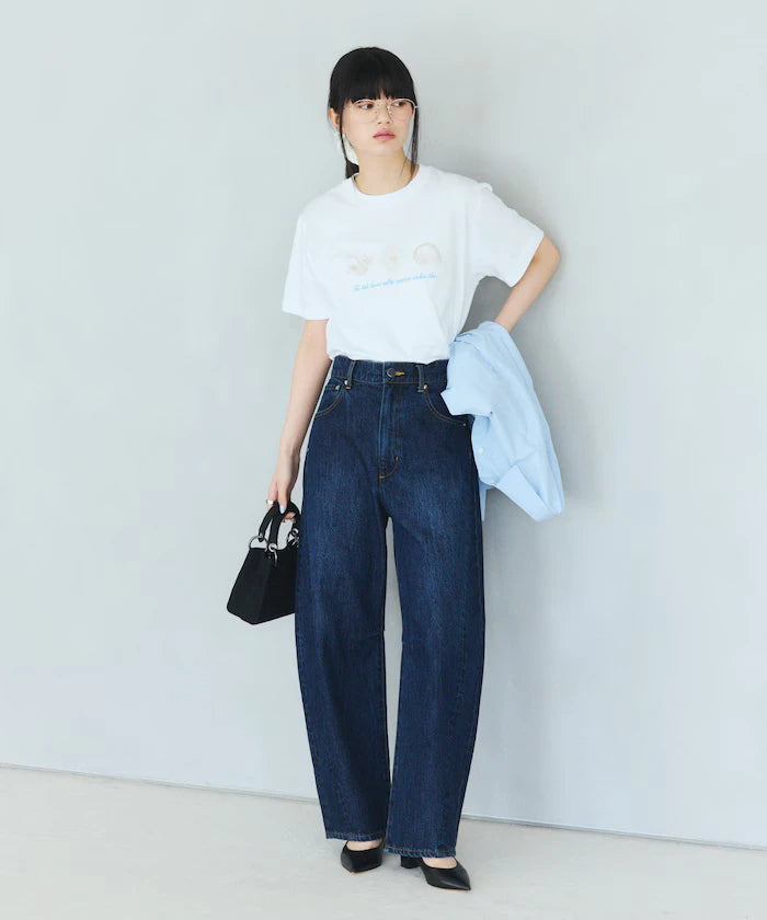 Comfortable Shell Print Crew Neck T-Shirt