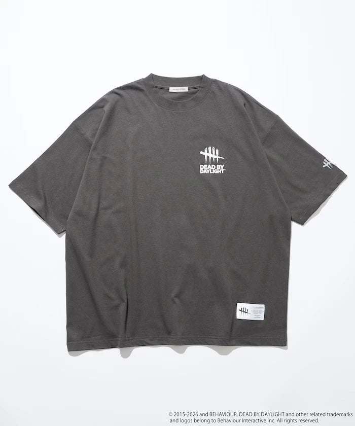Dead By Daylight Exclusive Back Logo Print Crew Neck T-Shirt