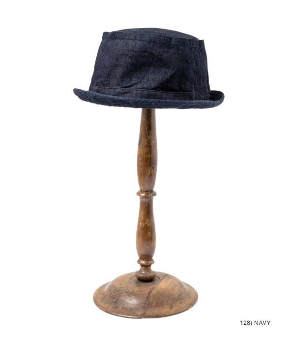 10oz. DENIM PORKPIE HAT