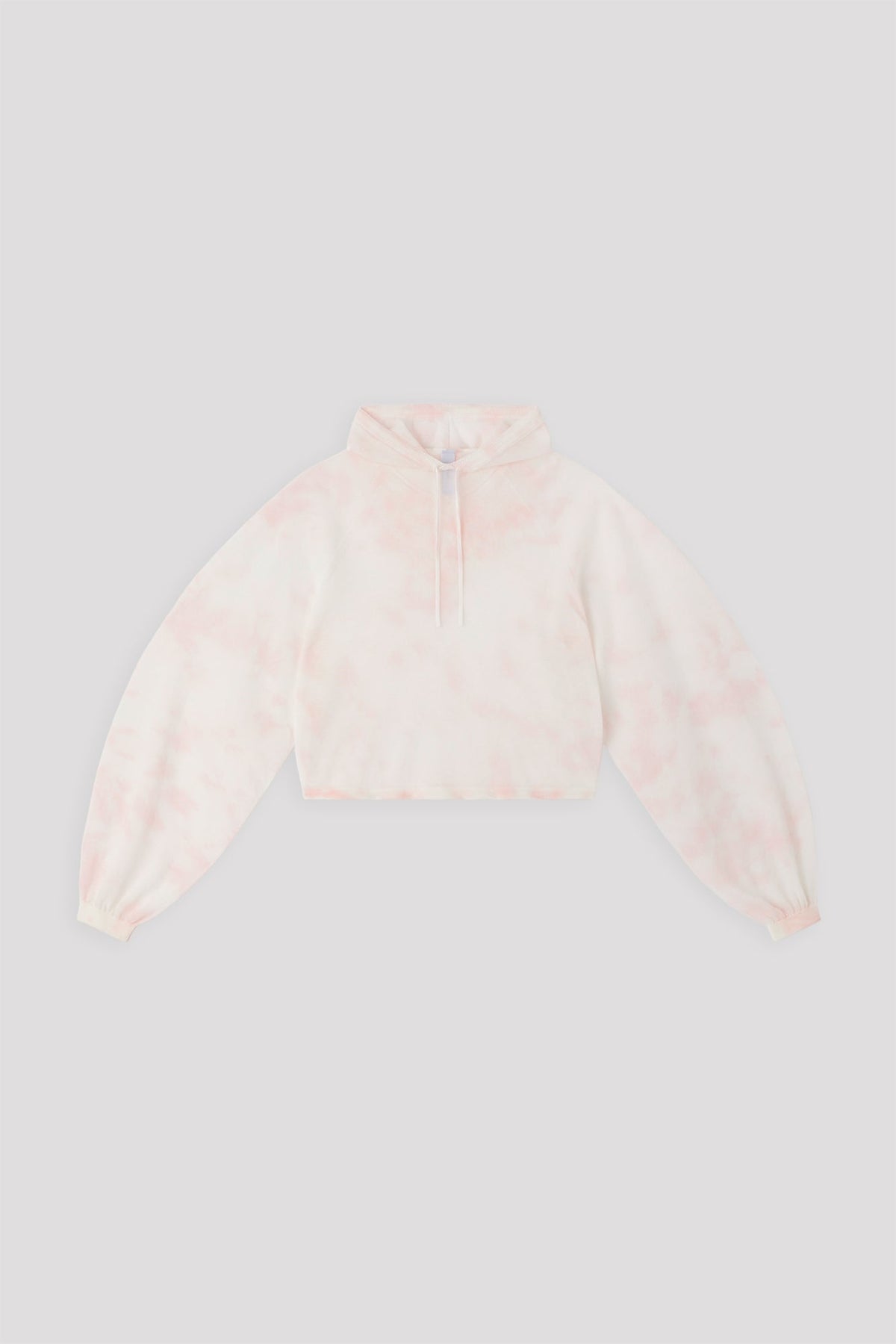 DYEING TC LUCENT CROPPED HOODIE