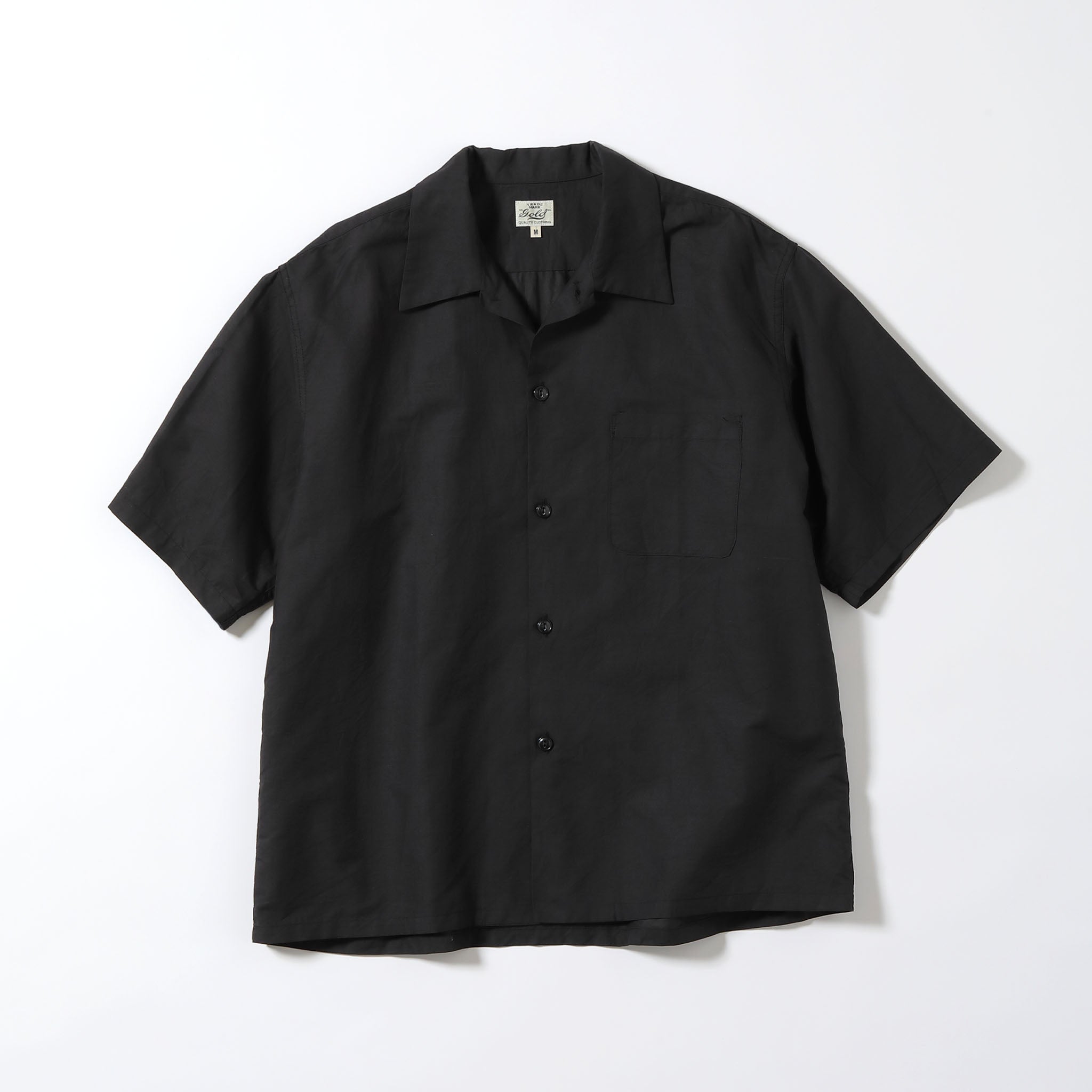 GL39539 / COTTON × RAMIE BROAD OPEN SHIRT