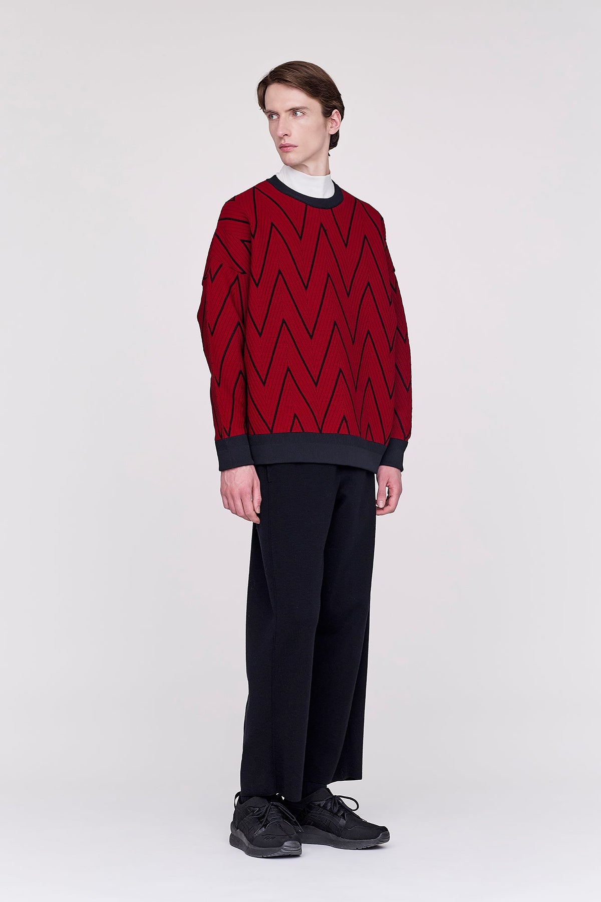 HERRINGBONE PULLOVER