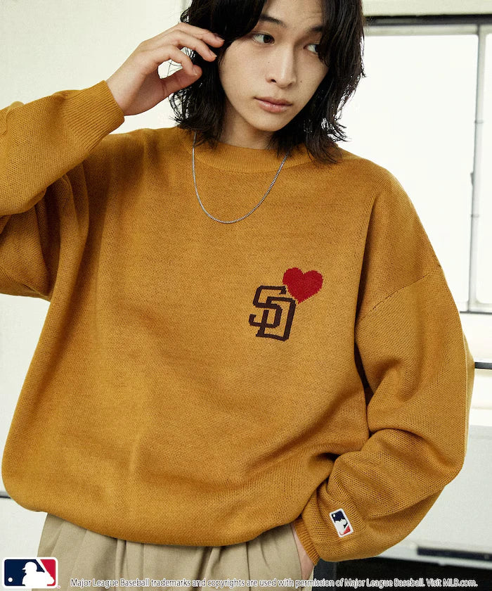 Custom HEART LOGO KNIT