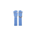 JEWELRY ATTACHED LONG GLOVES / SMALL：BLUE