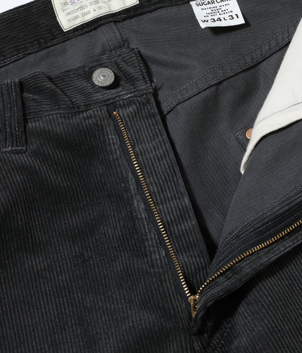 9W CORDUROY 5POCKET PANTS PIGMENT DYED