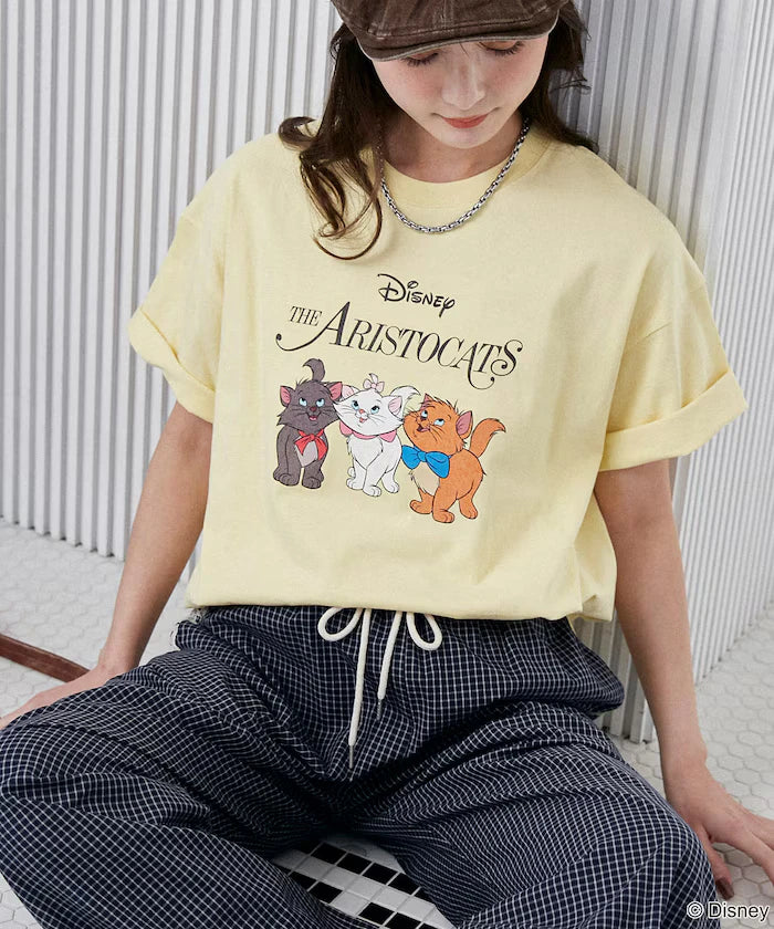 Disney Marie/Disney Marie/Print T-Shirt Limited Edition