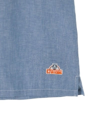 See No Evil Patch Open Collar Shirt