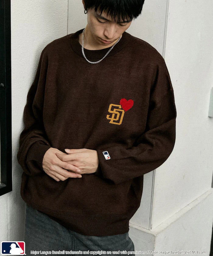Custom HEART LOGO KNIT