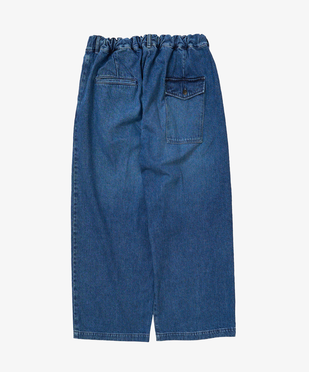 hakama pants denim damaged