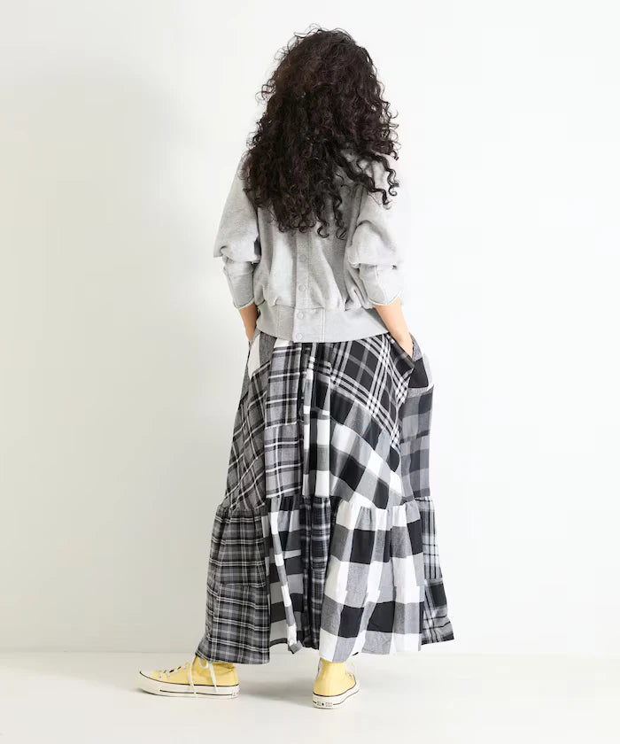 Vintage Remake Check Cami Dress