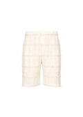 Lace Grid Pleats