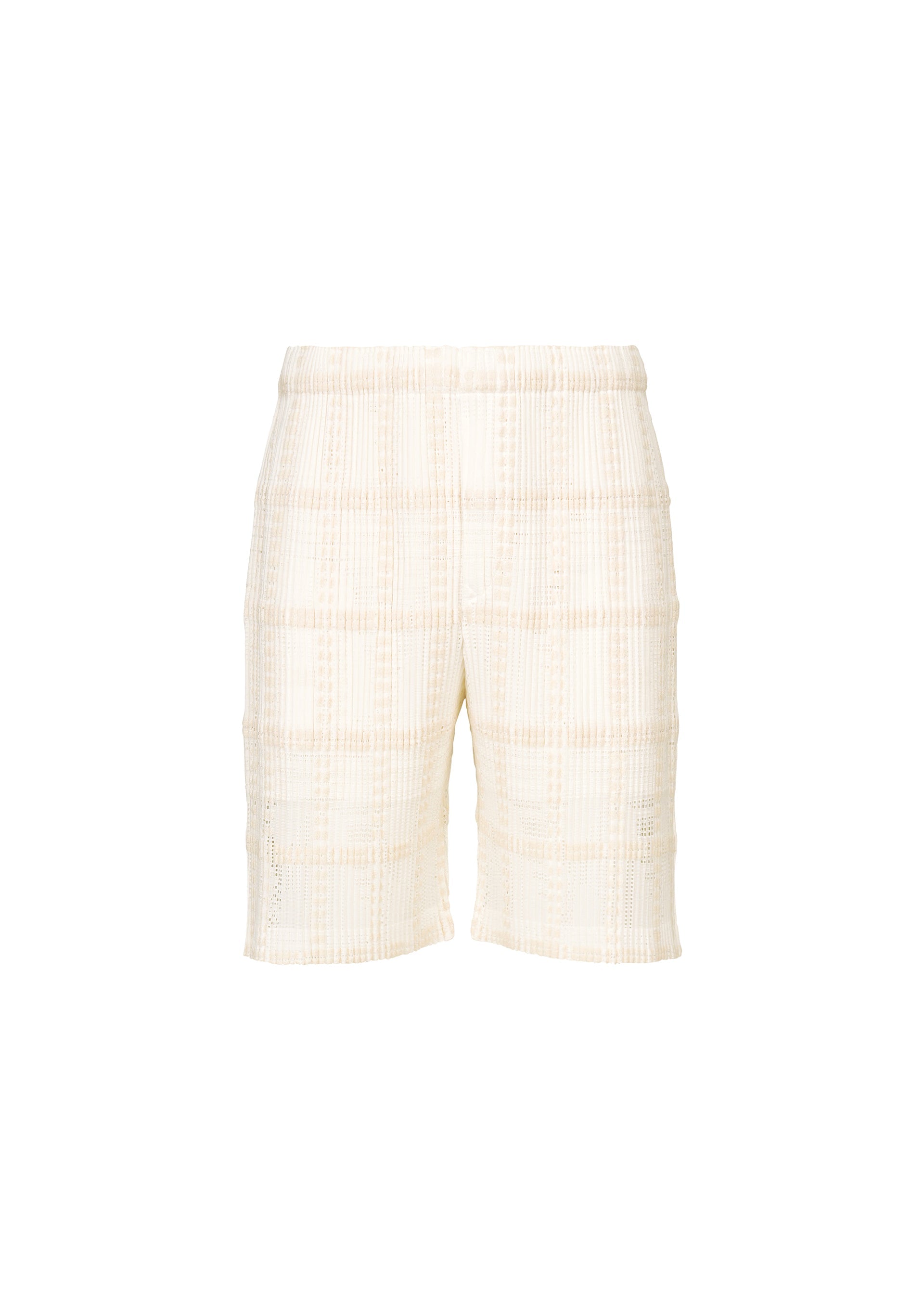 Lace Grid Pleats