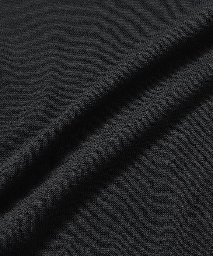 Relaxed Fit Color Design Polo Knit / Bicolor / Multi Stripe