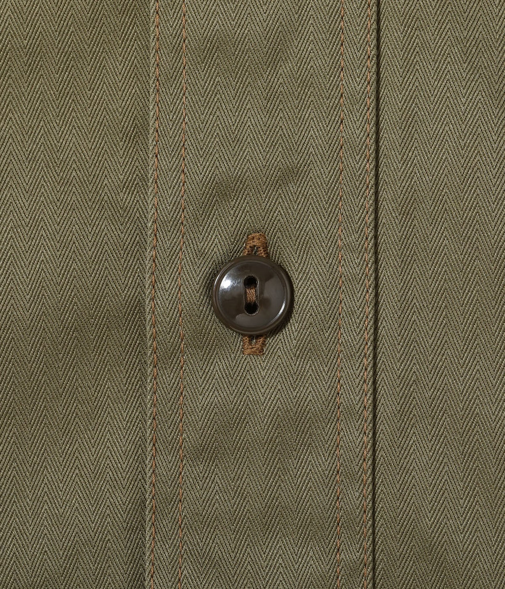 Herringbone Work Shirt (Short Sleeve)