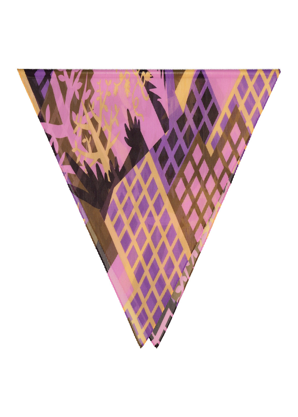 Building Pleats Stole
