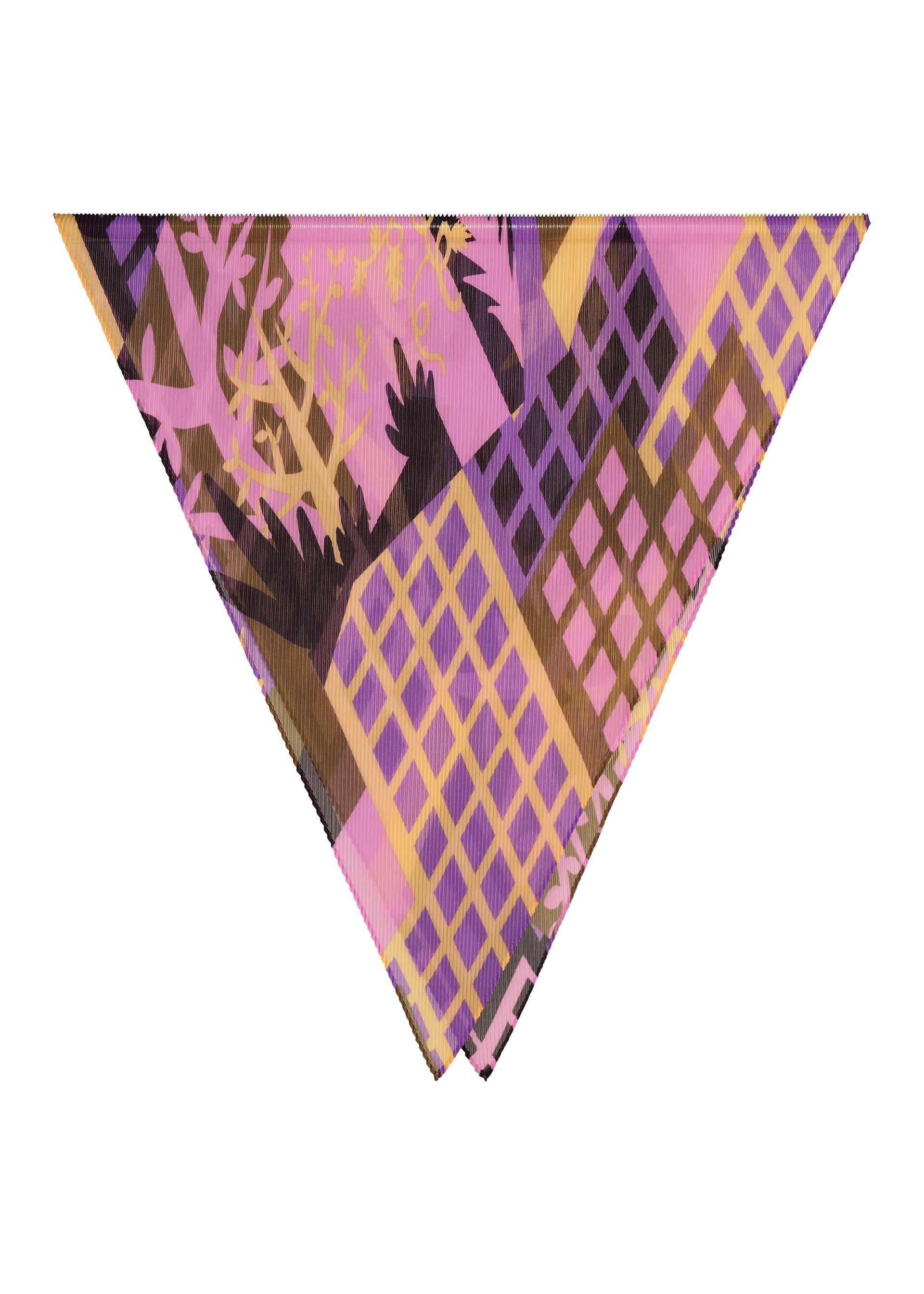 Building Pleats Stole