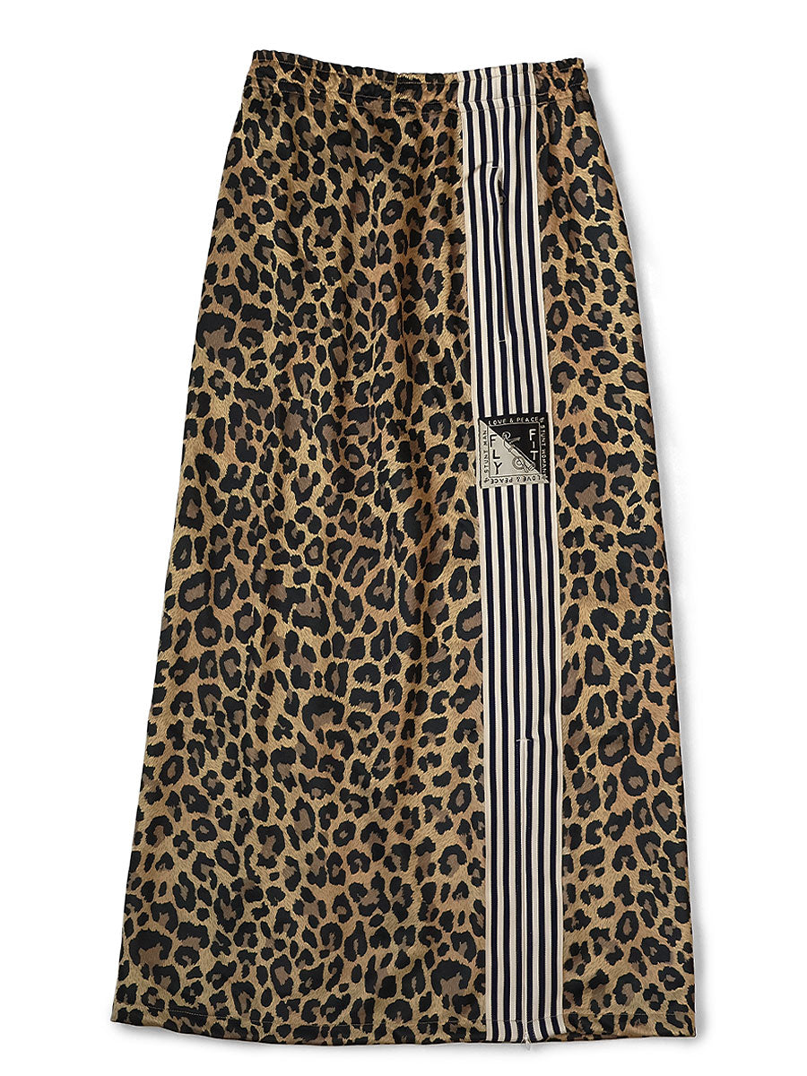 Smooth Jersey Leopard Pattern Stuntman & Wo...