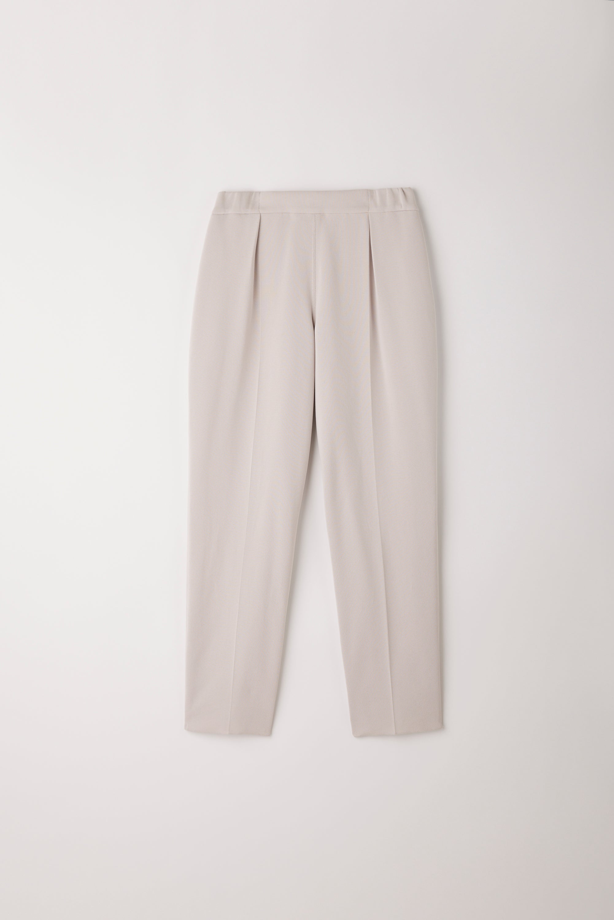 SOFT MILAN TUCK TAPERED PANTS