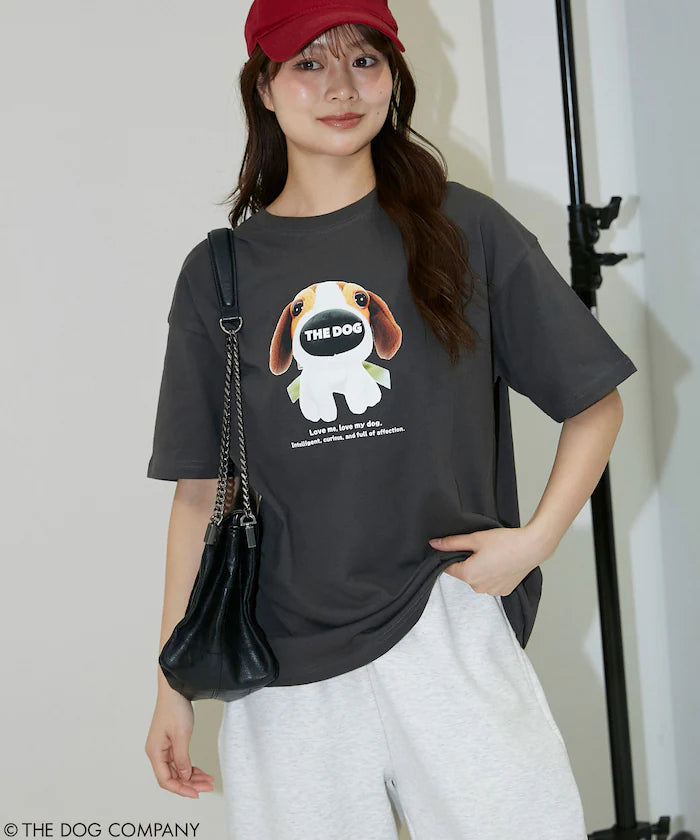 THE DOG / Plush Toy Art T-Shirt Limited Edition