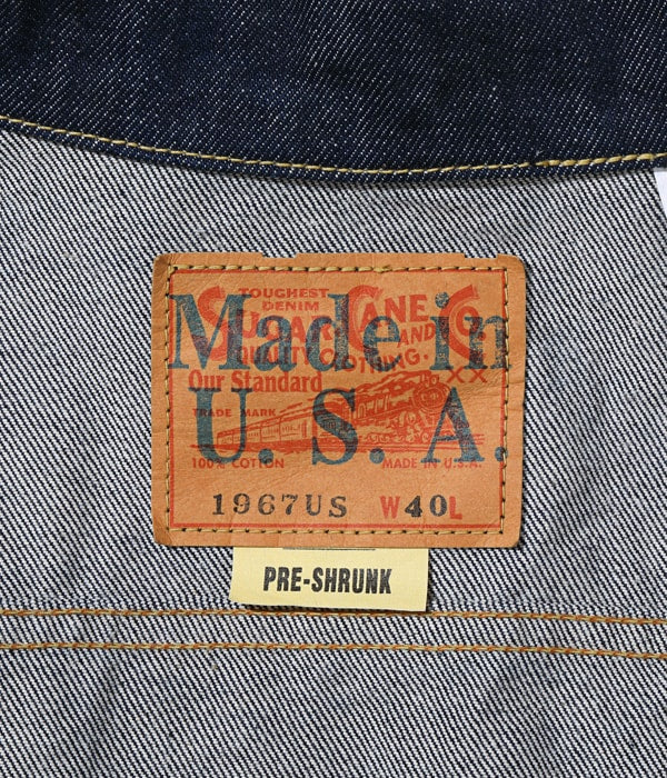 SUGAR CANE “Made in USA” NOS 14oz. CONE DENIM JACKET