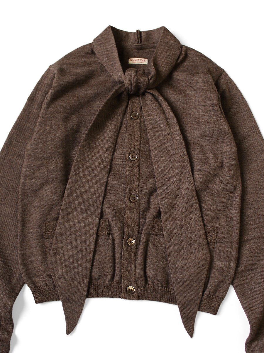 12G Knit Bow Tie Cardigan (L's)