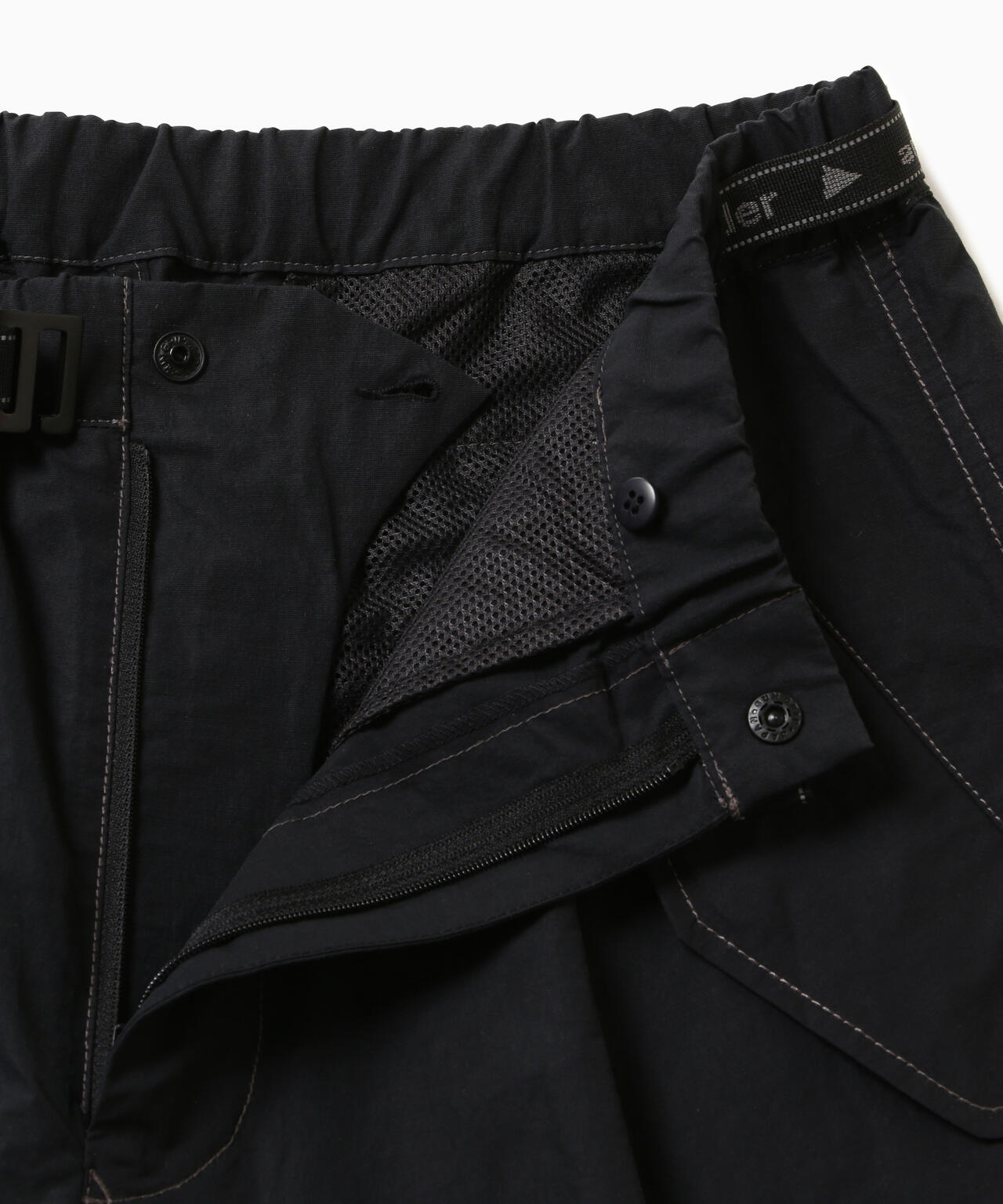 ottomancloth side zip hem pants