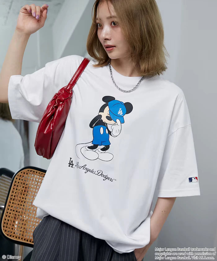 MLB/MICKEY MOUSE/Exclusive Print T-Shirt Limited Release