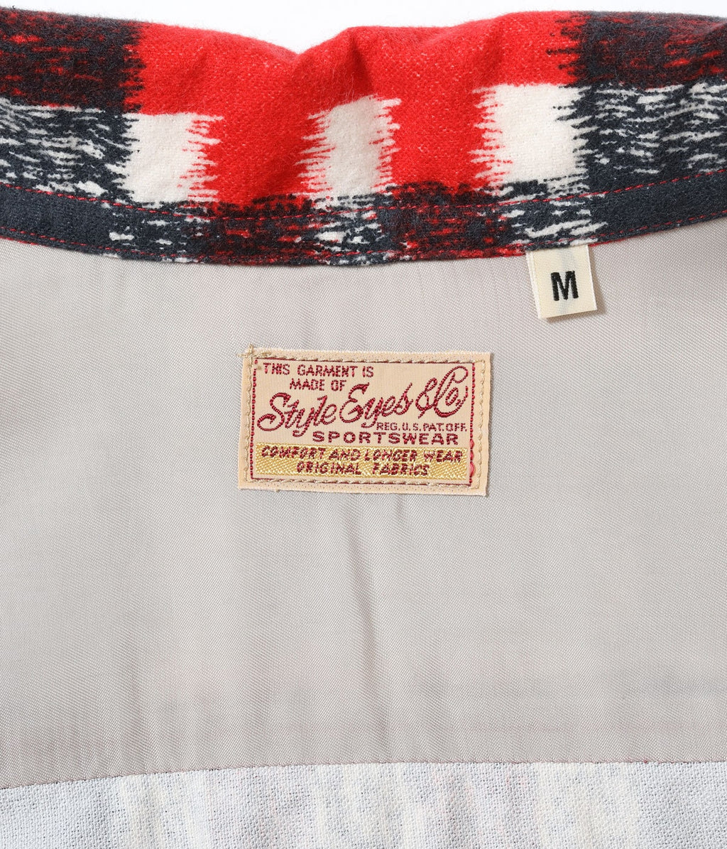 Mid 1950s Style Flannel Sports Shirt “PLAID”