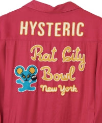 RAT CITY BOWL Embroidered Bowling Shirt