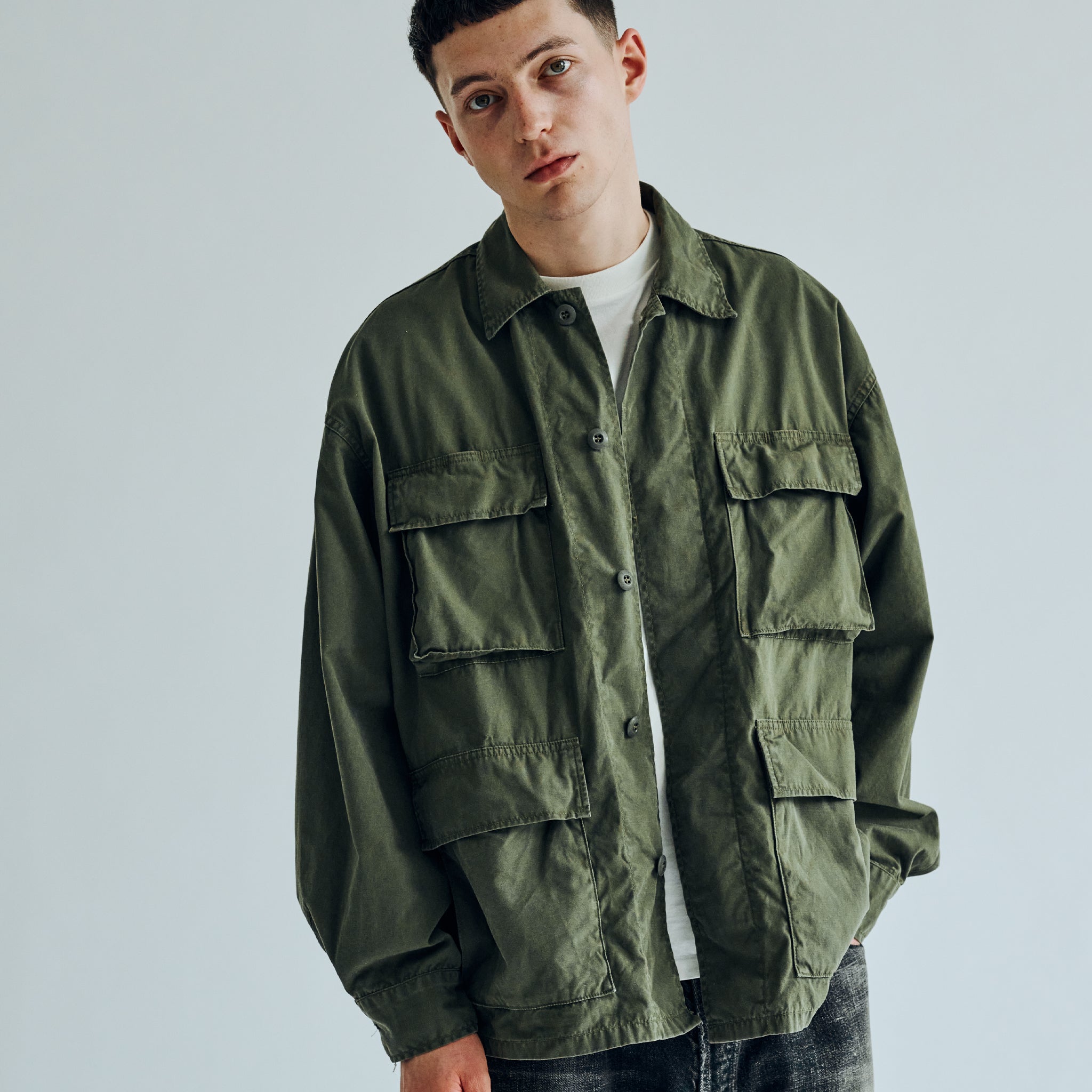 GL15472 / COTTON WEATHER CLOTH B.D.U JACKET