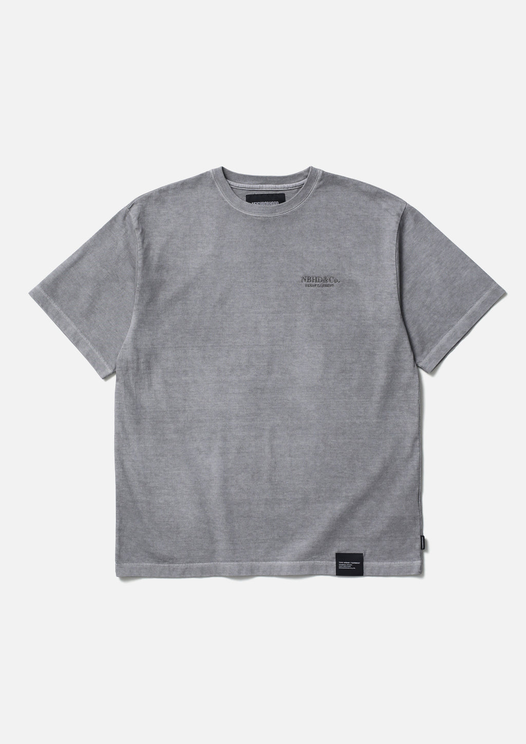 Pigment Dyed Crewneck Ss