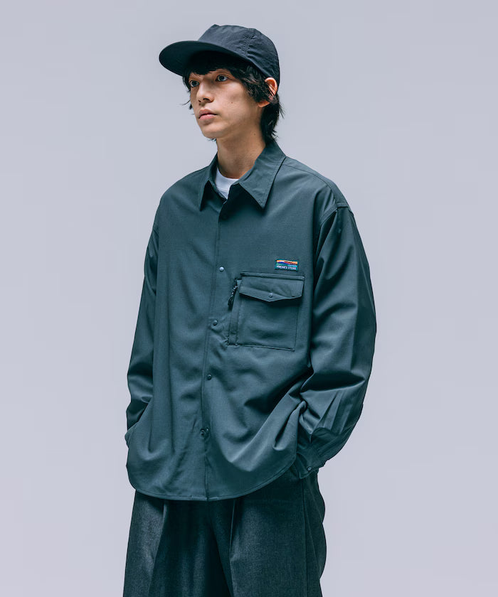 ALL WEATHER ACTIVE WEAR/All Weather Active Wear Relaxed Fit Pocket Shirt 【Limited Edition】