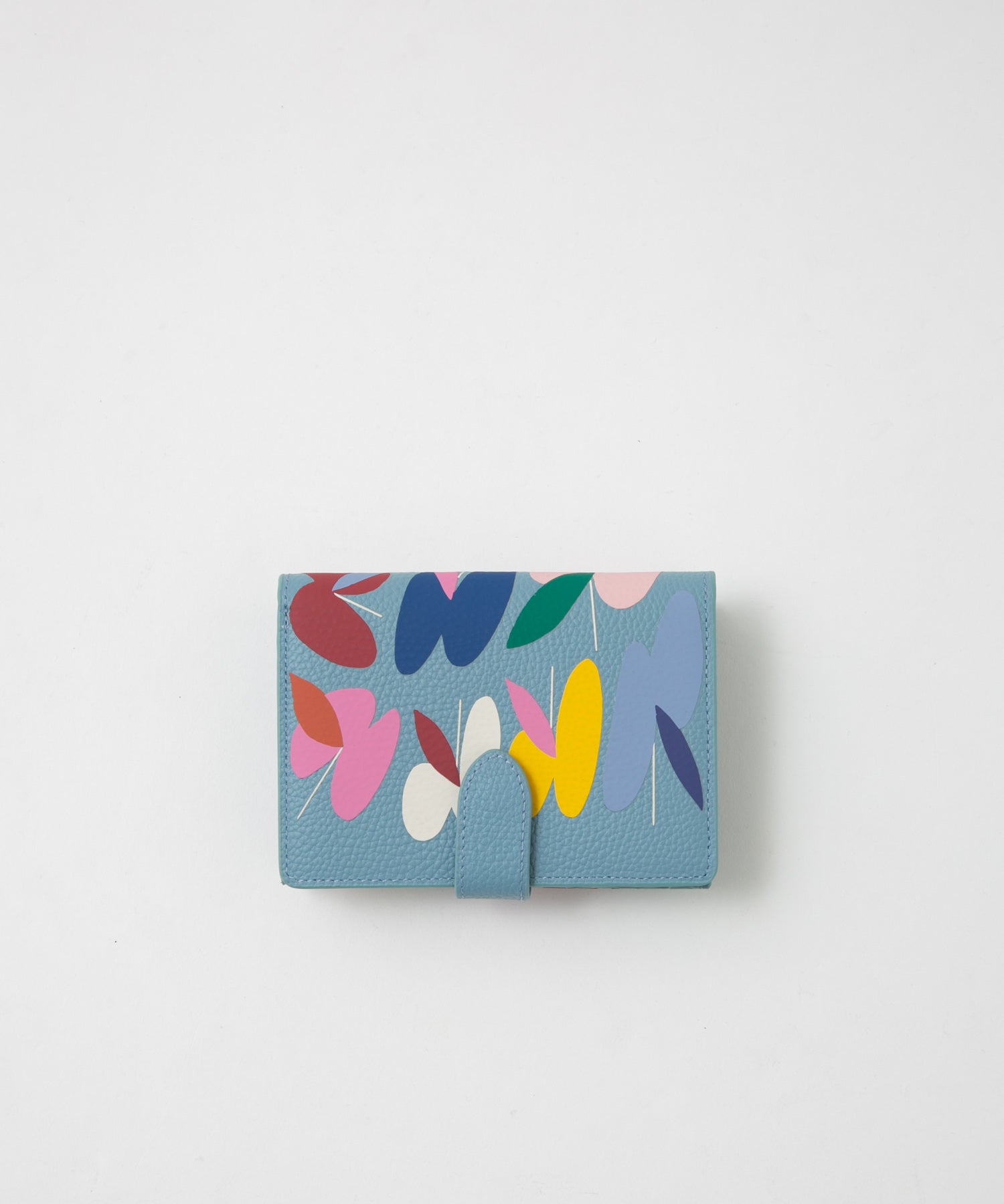 SHOGO SEKINE Collaboration Bi-fold Wallet Light Blue SFO-SKN#36