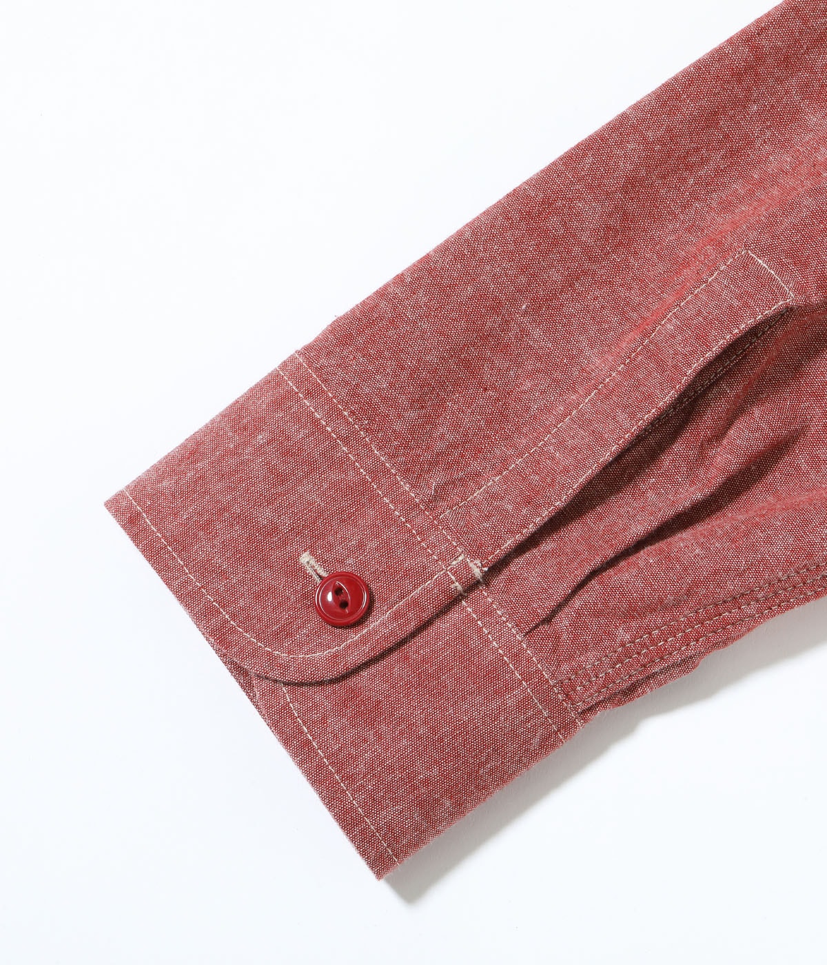 Red Chambray Work Shirt