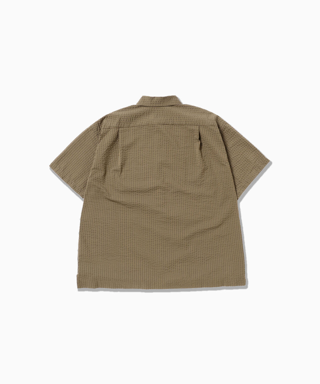 dry soft seersucker SS shirt