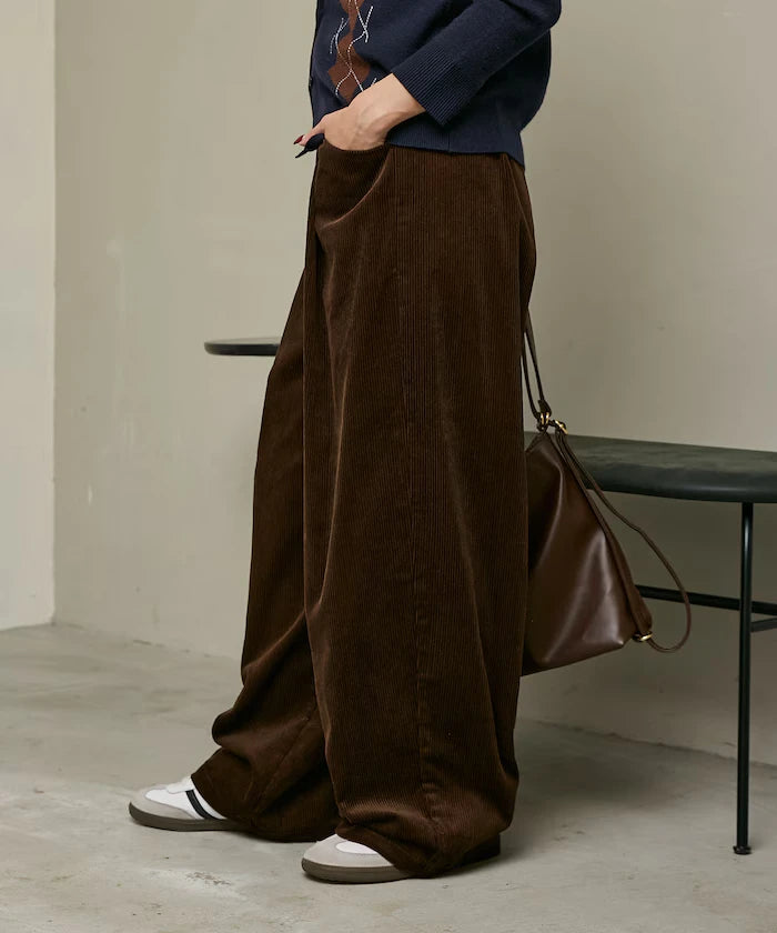 Corduroy Curve Easy Pants Limited Edition
