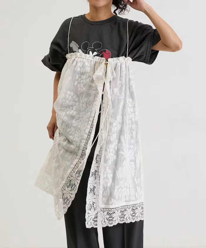 2WAY Lace Camidress & Lace Layered Skirt