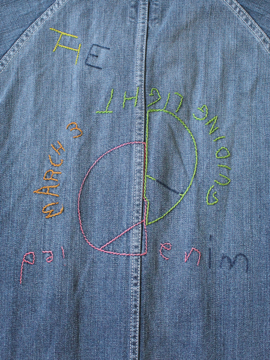 12oz Denim Sleeveless Gilet Coverall (Memory...