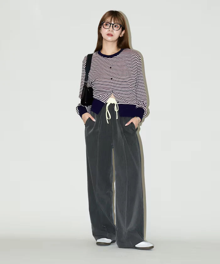 West Shearing Panel Easy Slacks Pants Limited Edition
