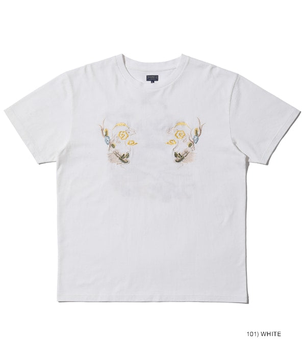 SUKA T-SHIRT EMBROIDERED “JAPAN MAP”