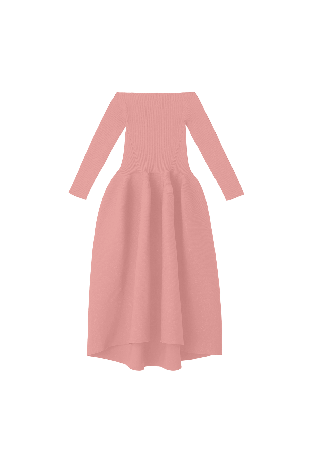 POTTERY HS OFF SHOULDER LONG SLEEVE DRESS